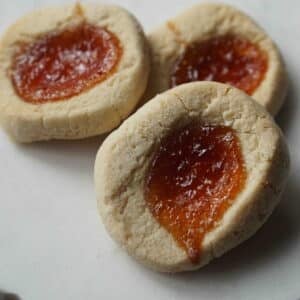 Apricot thumbprint