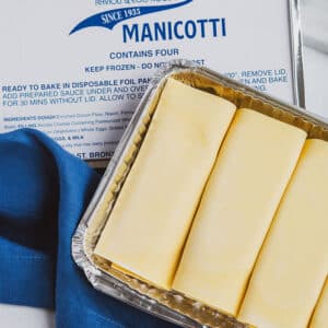Manicotti (4 pieces per pan)
